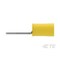 Te Connectivity Fork Terminal, #8 Stud Size, 10 AWG, 300 V, Nylon Insulated, Yellow 8-52942-1 - alternate 2